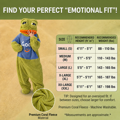 The Onesie That Makes You Feel GOOD